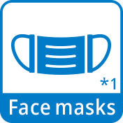 Face masks*1