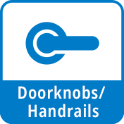 Doorknobs/handrails