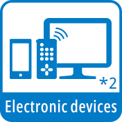 Electronic devices*2