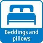 Beddings and pillows