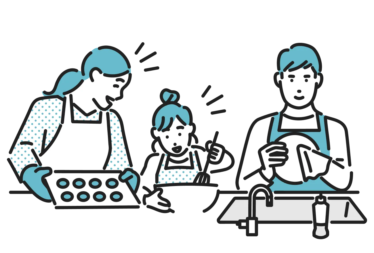 家事や育児でヘトヘトになる