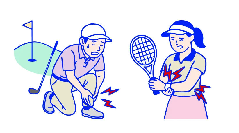 ゴルフのイラスト