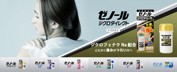 ゼノールジクロダイレクト 商品情報 大鵬薬品工業株式会社