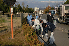 北島工場清掃活動写真