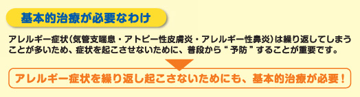 基本的治療が必要なわけ