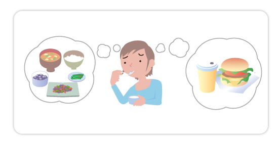 食事を工夫しましょう