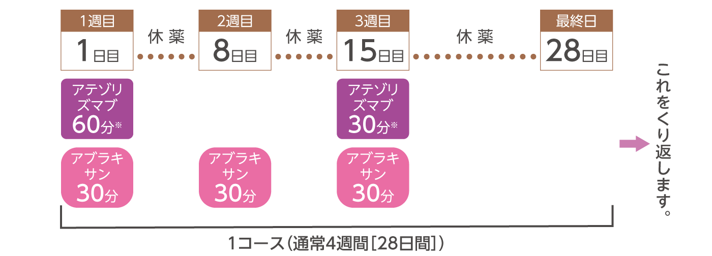 治療スケジュール