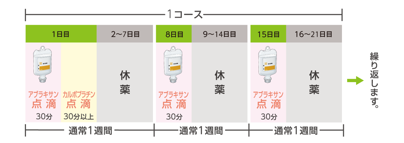 投与スケジュール